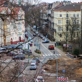 powiększ zdjęcie: Uwaga! Zmiana organizacji ruchu w sąsiedztwie placu Słowiańskiego