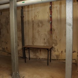 powiększ zdjęcie: Przebudowa basenu Bąbelek. Przygotowania do montażu stalowej niecki