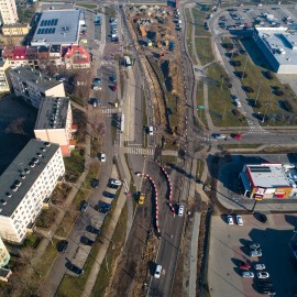 powiększ zdjęcie: Przebudowa ulicy Sikorskiego. Zobacz, jak przebiegają prace