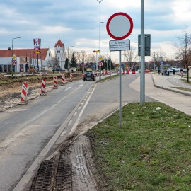 powiększ zdjęcie: Przebudowa ulicy Sikorskiego. Zobacz, jak przebiegają prace