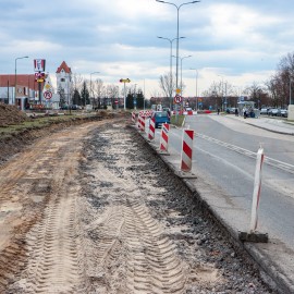 Przebudowa ulicy Sikorskiego. Zobacz, jak przebiegają prace