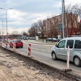 powiększ zdjęcie: Przebudowa ulicy Sikorskiego. Zobacz, jak przebiegają prace
