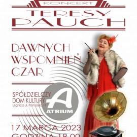 Koncert Teresy Pauch w Atrium. Wróc do dziecięcych marzeń