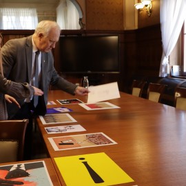 powiększ zdjęcie: Satyrykon 2023: Po raz drugi prezydent wybrał pracę Kubańczyka