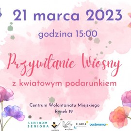 Przywitaj wiosnę z legnickimi seniorami. Już we wtorek