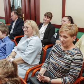 powiększ zdjęcie: Zachowaj Trzeźwy Umysł 2022. Prezydent nagrodził laureatów tego konkursu