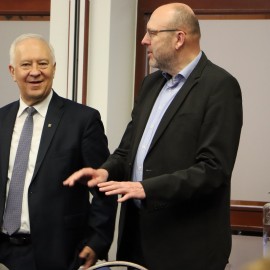 powiększ zdjęcie: Władze i radni z naszego miasta partneskiego Miśni z wizytą w Legnicy