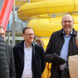 powiększ zdjęcie: Władze i radni z naszego miasta partneskiego Miśni z wizytą w Legnicy