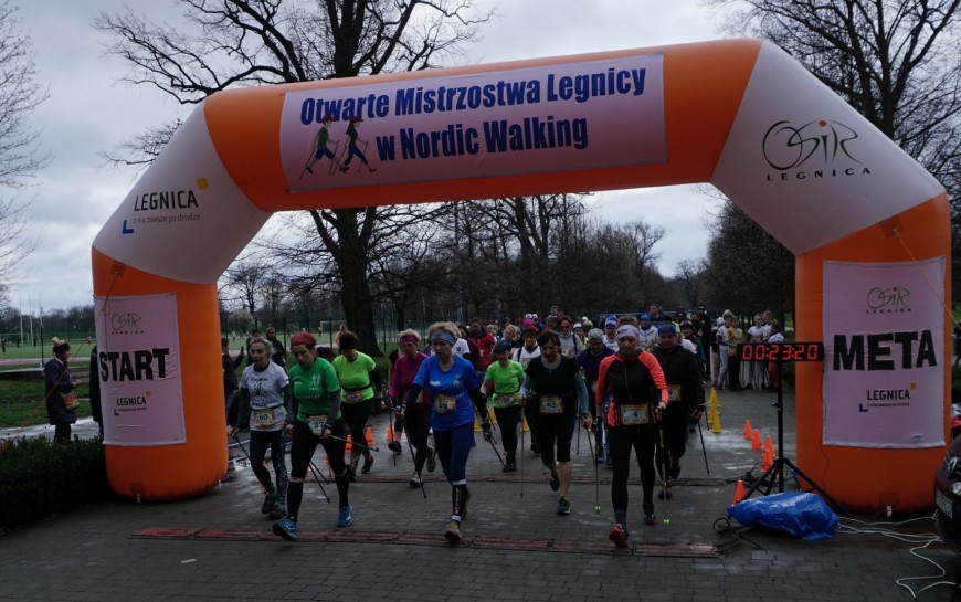 Mistrzostwa Legnicy w Nordic Walking. Kto doszedł najszybciej?