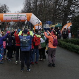 powiększ zdjęcie: Mistrzostwa Legnicy w Nordic Walking. Kto doszedł najszybciej?
