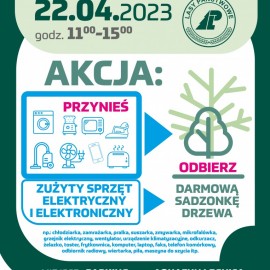 powiększ zdjęcie: Wymień elektroodpady na sadzonki drzew