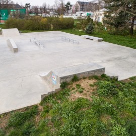 powiększ zdjęcie: LBO 2022. Przy ul. Bydgoskiej powstał mini skatepark dla najmłodszych