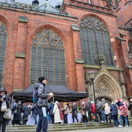 powiększ zdjęcie: Jałmużniczy chleb, śledź i grosz. Nasza legnicka tradycja, jedyna taka w kraju