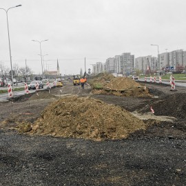 powiększ zdjęcie: Przebudowa ulicy Sikorskiego. Zobacz jak przebiegają prace