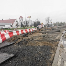 powiększ zdjęcie: Przebudowa ulicy Sikorskiego. Zobacz jak przebiegają prace