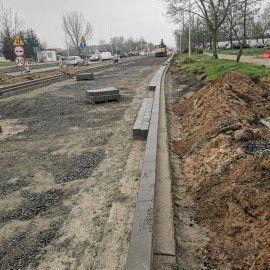powiększ zdjęcie: Przebudowa ulicy Sikorskiego. Zobacz jak przebiegają prace