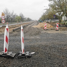 powiększ zdjęcie: Przebudowa ulicy Sikorskiego. Zobacz jak przebiegają prace