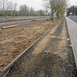 powiększ zdjęcie: Przebudowa ulicy Sikorskiego. Zobacz jak przebiegają prace