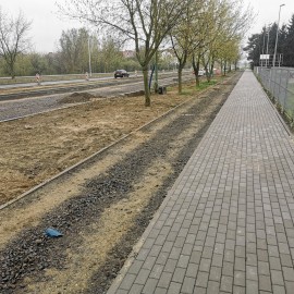 powiększ zdjęcie: Przebudowa ulicy Sikorskiego. Zobacz jak przebiegają prace