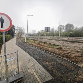 powiększ zdjęcie: Przebudowa ulicy Sikorskiego. Zobacz jak przebiegają prace