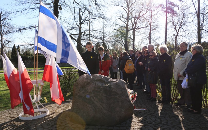 Uczciliśmy pamięć powstania w getcie warszawskim