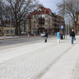 powiększ zdjęcie: Przebudowa placu Słowiańskiego. Prace są mocno zaawansowane