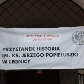 powiększ zdjęcie: Przystanek Historia zainaugurował swoją działalność w Legnicy