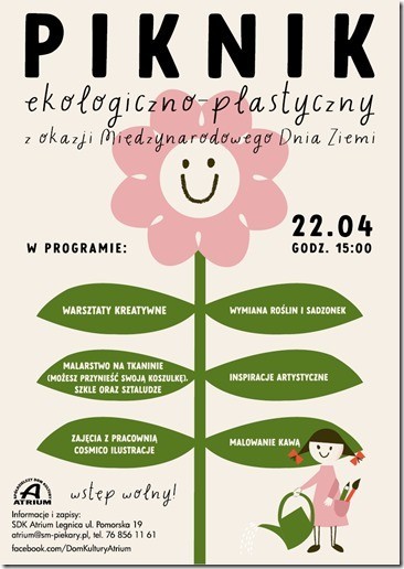 Przyjdź na piknik na Piekarach i wyjdź z niego z piękną rośliną
