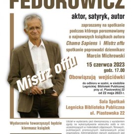 Spotkanie autorskie z Jackiem Fedorowiczem