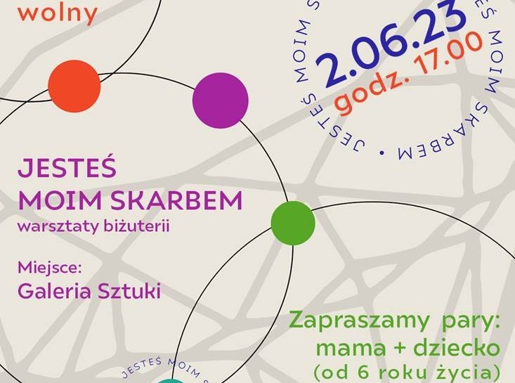 Spotkanie wokół sztuki, biżuterii i bliskości na Dzień Matki i Dziecka