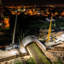 powiększ zdjęcie: Ponad 6 mln zł dotacji na budowę wiaduktu w Legnicy