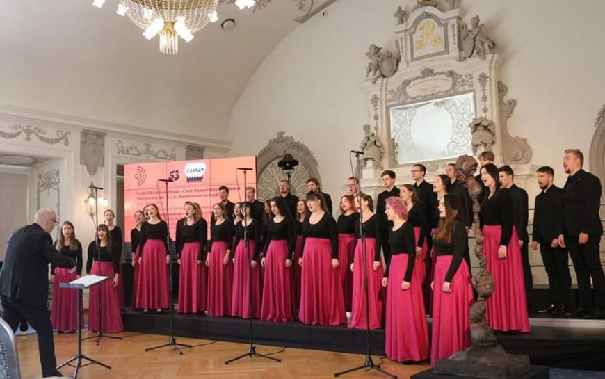 Łódzki chór Lodz Chamber Choir wygrał legnicki Cantat