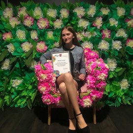 powiększ zdjęcie: Legniczanka Oliwia Jarosz ogólnopolską laureatką konkursu 8 Wspaniałych