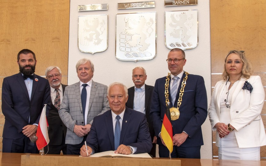 30 lat partnerstwa Legnicy i Wuppertalu