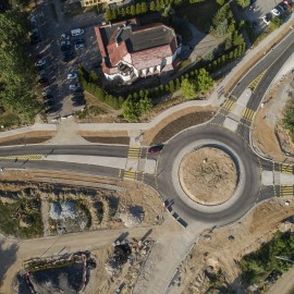 powiększ zdjęcie: Zobacz, jak przebiegają prace na budowie zbiorczej drogi południowej