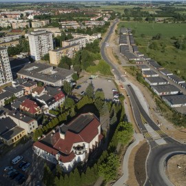 powiększ zdjęcie: Zobacz, jak przebiegają prace na budowie zbiorczej drogi południowej