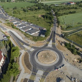 powiększ zdjęcie: Zobacz, jak przebiegają prace na budowie zbiorczej drogi południowej