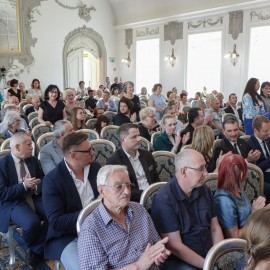 powiększ zdjęcie: Uroczysta sesja Rady Miejskiej Legnicy