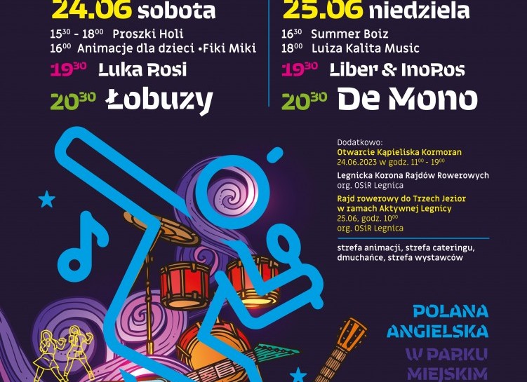 Zapraszamy na Święto Legnicy. Startujemy 24 czerwca