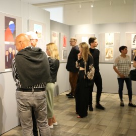 powiększ zdjęcie: Legnicki Satyrykon. Zapraszamy na wystawę poświęconą Jerzemu Flisakowi