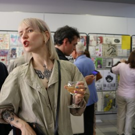 powiększ zdjęcie: Legnicki Satyrykon. Zapraszamy na wystawę poświęconą Jerzemu Flisakowi