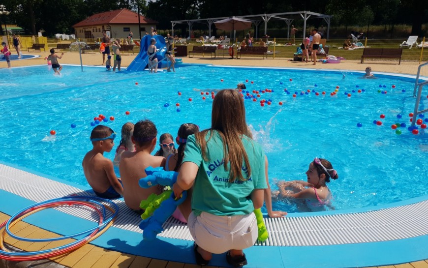Zapraszamy na półkolonie na Aquafun. W programie mnóstwo atrakcji