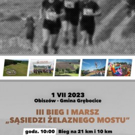 Zapraszamy na III charytatywny Bieg i Marsz Sąsiedzi Żelaznego Mostu