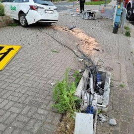 Zniszczył sterownik sygnalizacji świetlnej