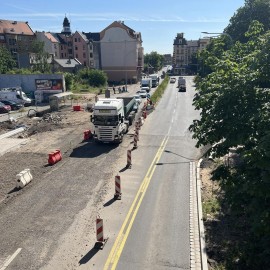powiększ zdjęcie: Przebudowa ul.Pocztowej. Zobacz jak przebiegają prace