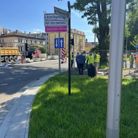 powiększ zdjęcie: Przebudowa ul.Pocztowej. Zobacz jak przebiegają prace