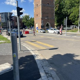 powiększ zdjęcie: Przebudowa ul.Pocztowej. Zobacz jak przebiegają prace