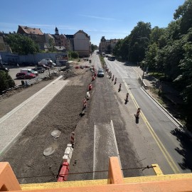 powiększ zdjęcie: Przebudowa ul.Pocztowej. Zobacz jak przebiegają prace