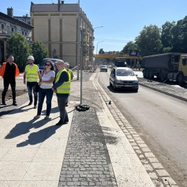 powiększ zdjęcie: Przebudowa ul.Pocztowej. Zobacz jak przebiegają prace