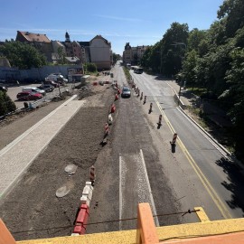 powiększ zdjęcie: Przebudowa ul.Pocztowej. Zobacz jak przebiegają prace